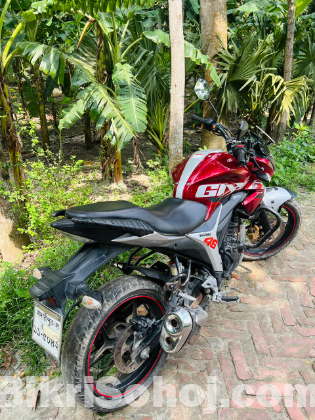 Suzuki gixxer monotone double disk